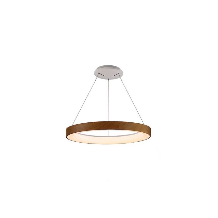 LÁMPARA LED DIMABLE 40W NISEKO II MADERA 8576 MANTRA