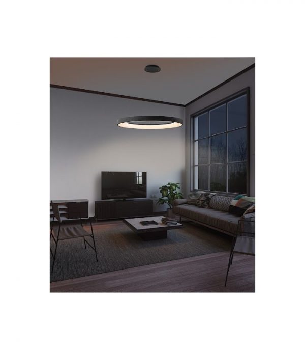 LÁMPARA LED DIMABLE 50W NISEKO II NEGRO 8571 MANTRA - Imagen 2