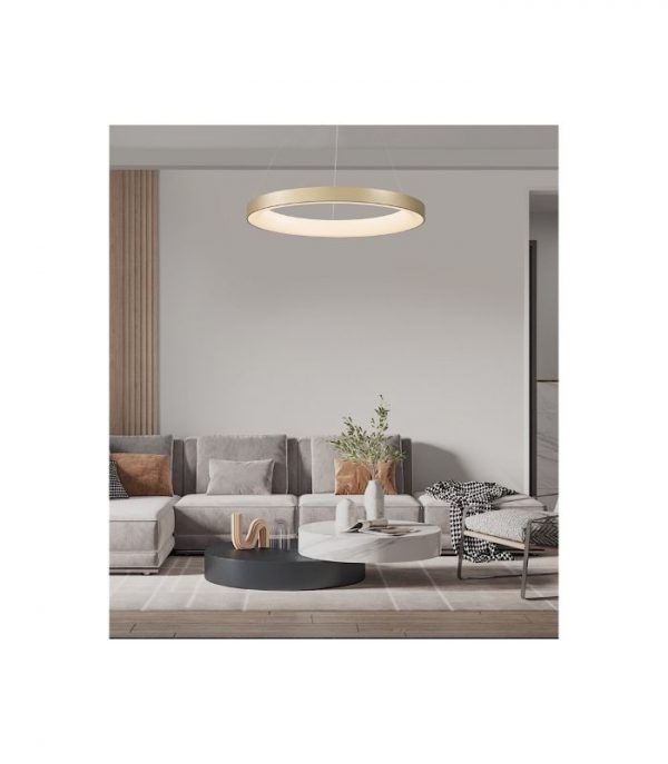 LÁMPARA LED DIMABLE 40W NISEKO II ORO 8574 MANTRA - Imagen 2