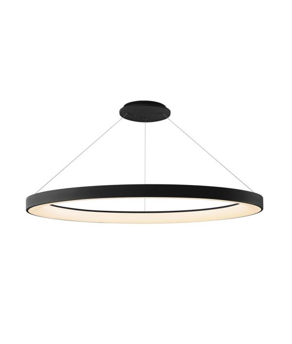 COLGANTE LED DIMABLE 66W NISEKO II NEGRO 8646 MANTRA