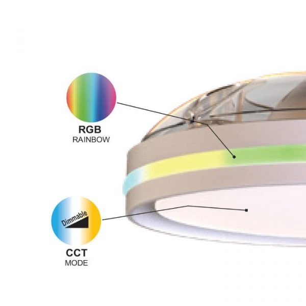 VENTILADOR RETRACTIL NORTH NEGRO 8730 MANTRA - Imagen 3
