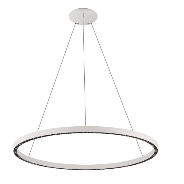 COLGANTE LED 60+20W RIUMAR BLANCO 8675 MANTRA