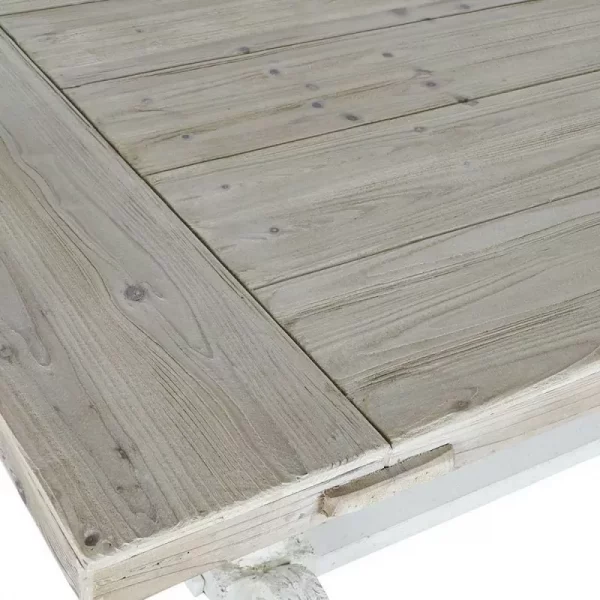 MESA COMEDOR ABETO 200X90X78 45,00 ENVEJECIDO - Imagen 3