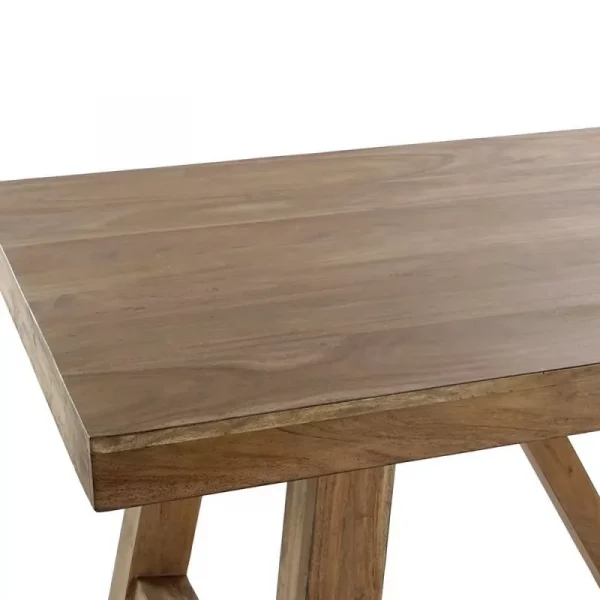 MESA COMEDOR ACACIA 200X90X77 65,00 NATURAL - Imagen 3