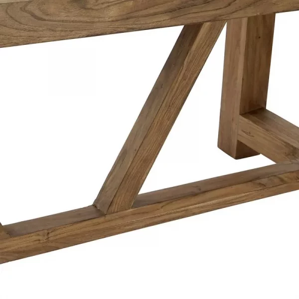 MESA COMEDOR ACACIA 200X90X77 65,00 NATURAL - Imagen 6