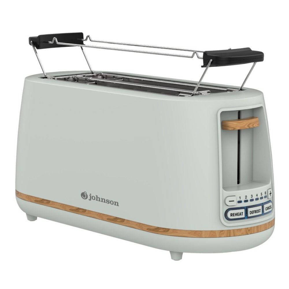 TOSTADOR JOHNSON DOBLE REBANADA LARGA 1500W VINTAGE