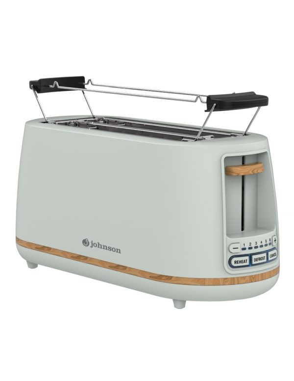 TOSTADOR JOHNSON DOBLE REBANADA LARGA 1500W VINTAGE
