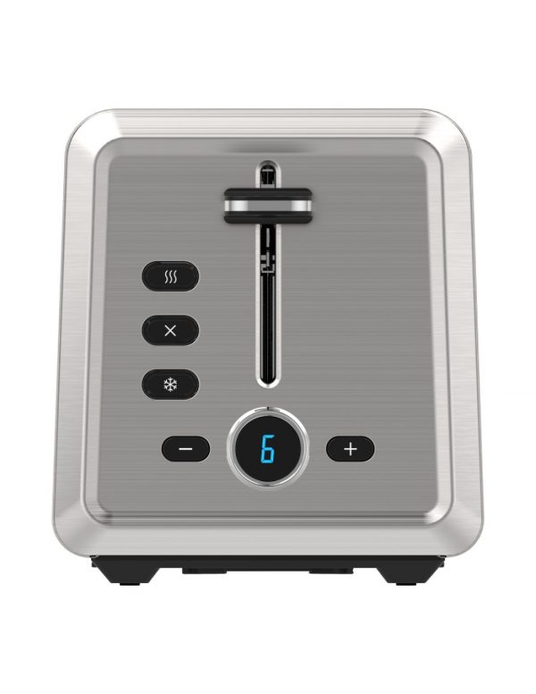 TOSTADOR JOHNSON DOBLE REBANADA LARGA 1500W INOX - Imagen 2