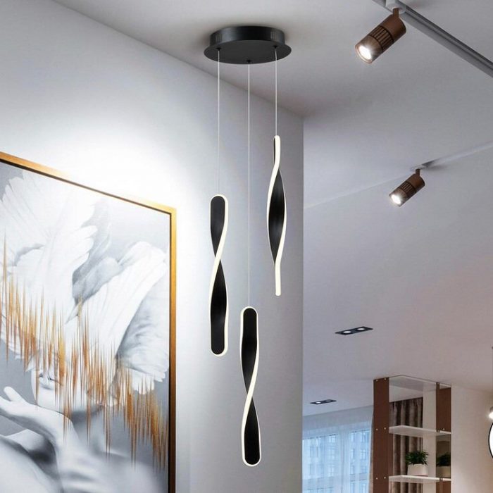 TWIST LAMPARA 3L NEGRO 219358 SCHULLER