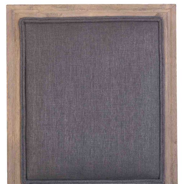 SILLA DE MADERA TAPIZADA 50X46X95CM - Imagen 5