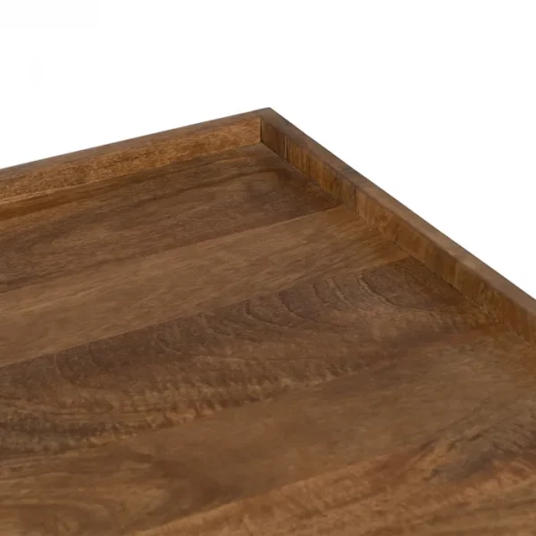 ESCRITORIO NATURAL MADERA DE MANGO 110 X 50 X 76 CM - Imagen 10