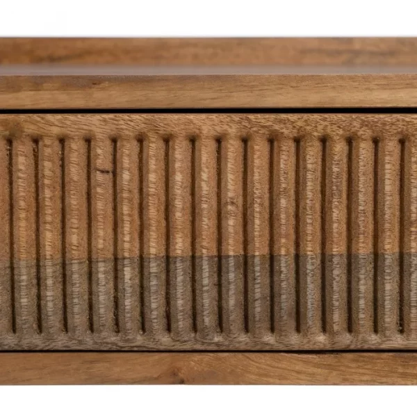 ESCRITORIO NATURAL MADERA DE MANGO 110 X 50 X 76 CM - Imagen 11