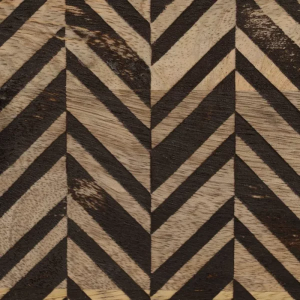 MESITA NATURAL MADERA DE MANGO 41 X 33 X 43 CM - Imagen 9