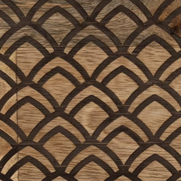 MESITA NATURAL MADERA DE MANGO 46 X 30 X 60 CM - Imagen 10