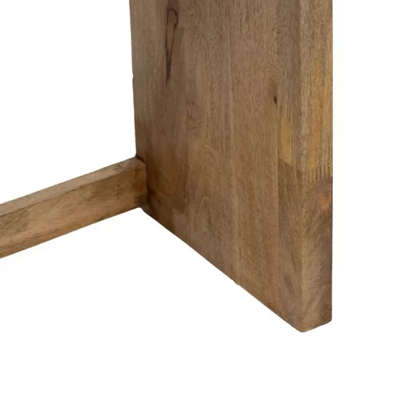 MESITA NATURAL MADERA DE MANGO 45 X 30 X 55 CM - Imagen 8