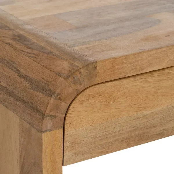 CONSOLA NATURAL MADERA DE MANGO 75 X 40 X 76 CM - Imagen 5