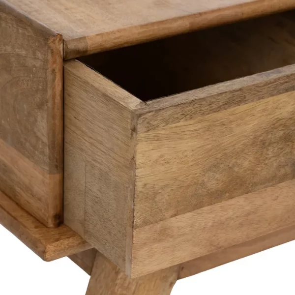 BANCO NATURAL MADERA DE MANGO 98 X 46 X 54 CM - Imagen 6