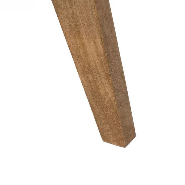 BANCO NATURAL MADERA DE MANGO 98 X 46 X 54 CM - Imagen 12