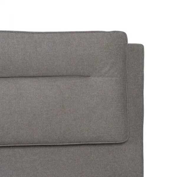 CAMA CANAPÉ GRIS TEJIDO DORMITORIO 164 X 214 X 110 CM - Imagen 6