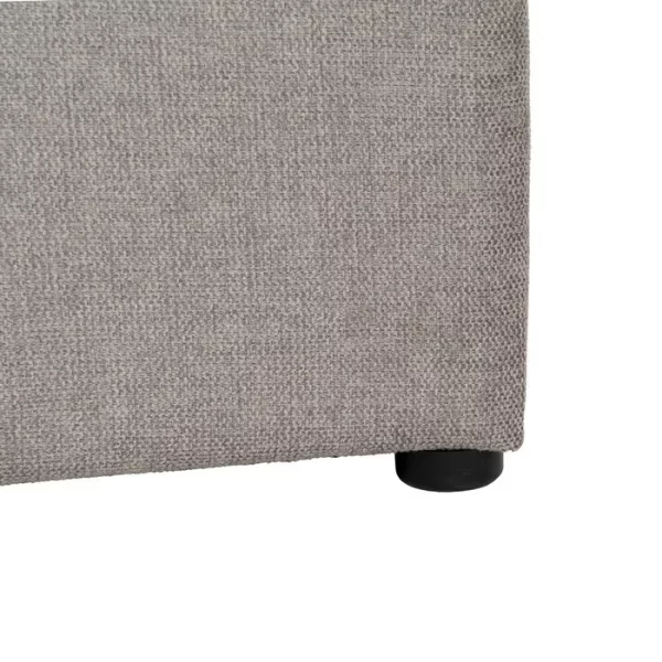 CAMA CANAPÉ GRIS TEJIDO DORMITORIO 191 X 212 X 113 CM - Imagen 10