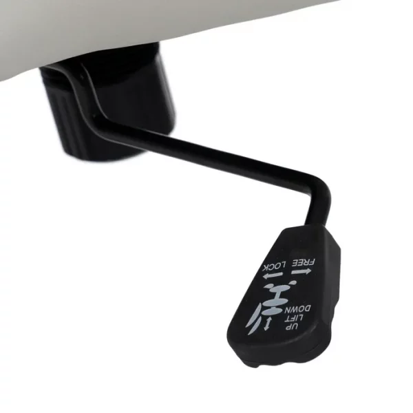 SILLA RUEDAS CREMA SIMIL PIEL OFICINA 57 X 60,50 X 85 CM - Imagen 12