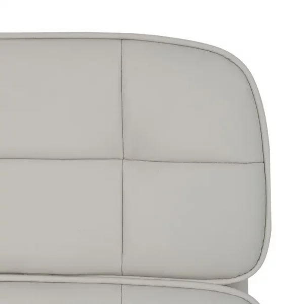 SILLA RUEDAS CREMA SIMIL PIEL OFICINA 57 X 60,50 X 85 CM - Imagen 13