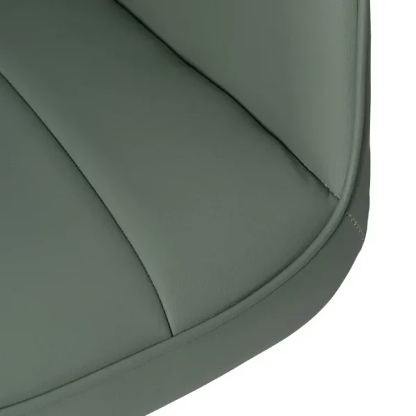 SILLA RUEDAS VERDE SIMIL PIEL OFICINA 57 X 60,50 X 85 CM - Imagen 9