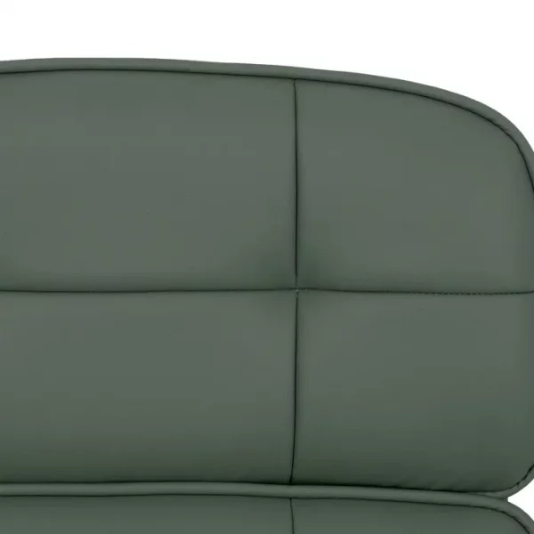 SILLA RUEDAS VERDE SIMIL PIEL OFICINA 57 X 60,50 X 85 CM - Imagen 13