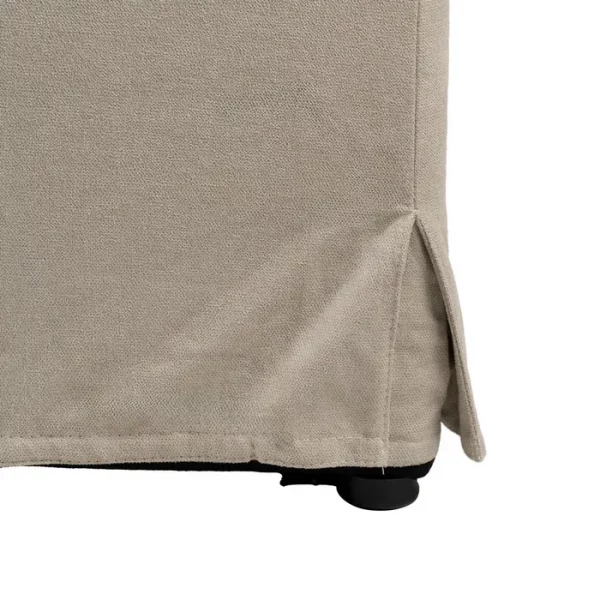 CAMA CANAPÉ BEIGE TEJIDO DORMITORIO 166 X 215 X 96 CM - Imagen 10