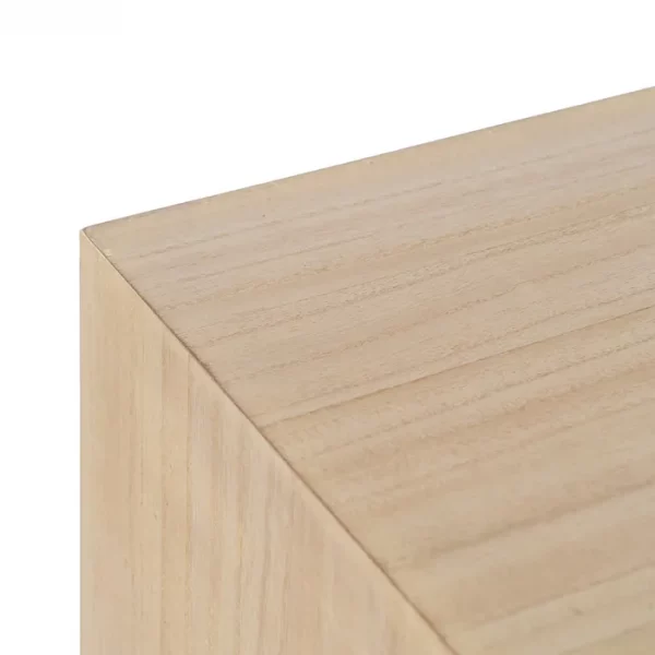 CONSOLA NATURAL DM-MADERA 63 X 26 X 85 CM - Imagen 4