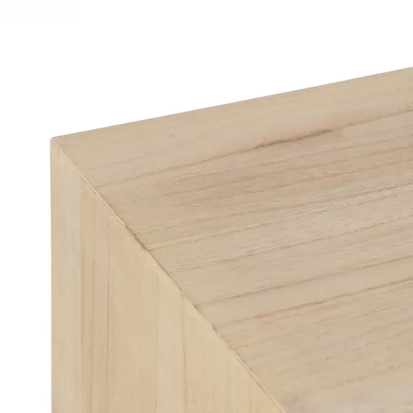 CONSOLA NATURAL DM-MADERA 85 X 26 X 85 CM - Imagen 4