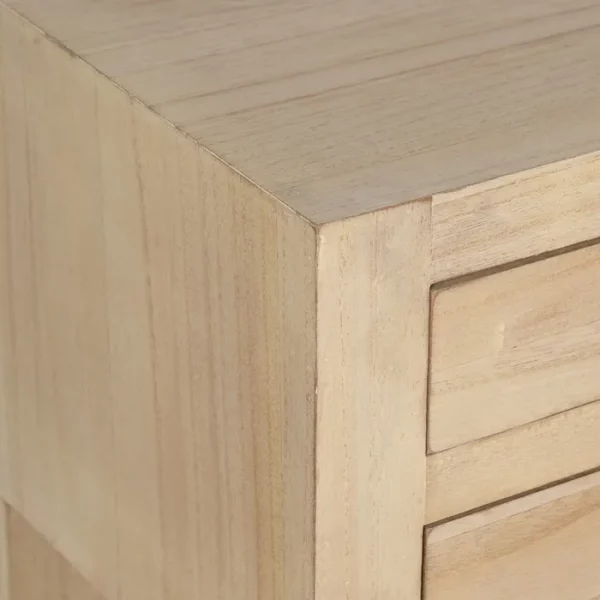 CONSOLA NATURAL DM-MADERA 85 X 26 X 85 CM - Imagen 6