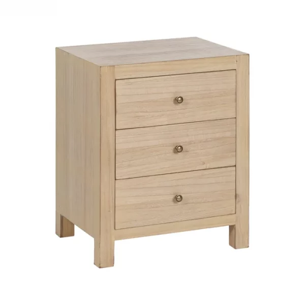 MESITA NATURAL DM-MADERA 43 X 34 X 55 CM - Imagen 2