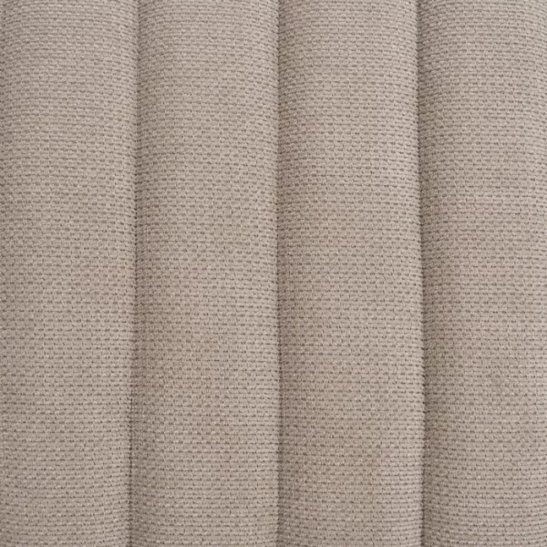SOFÁ 3 PLAZAS TAUPE TEJIDO-METAL 247 X 105 X 81 CM - Imagen 11