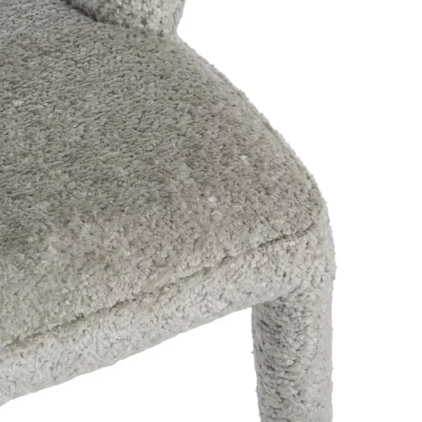 SILLA BEIGE TEJIDO-METAL 55 X 60 X 80 CM - Imagen 10