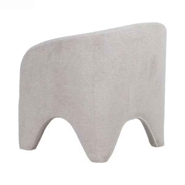SILLÓN BEIGE TEJIDO SALÓN 74 X 73 X 75 CM - Imagen 4