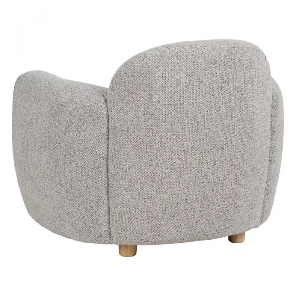 SILLÓN JASPEADO TEJIDO SALÓN 90 X 81 X 67 CM - Imagen 5
