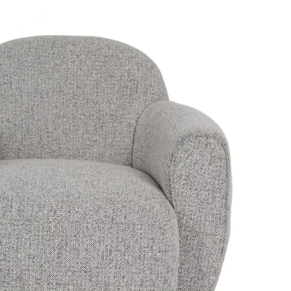 SILLÓN JASPEADO TEJIDO SALÓN 90 X 81 X 67 CM - Imagen 6