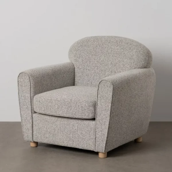 SILLÓN JASPEADO TEJIDO SALÓN 81 X 75 X 82 CM - Imagen 2