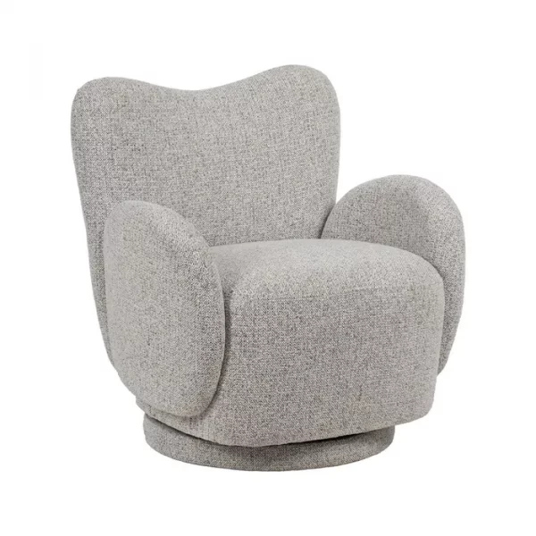 SILLÓN JASPEADO TEJIDO SALÓN 78 X 76 X 80 CM - Imagen 3