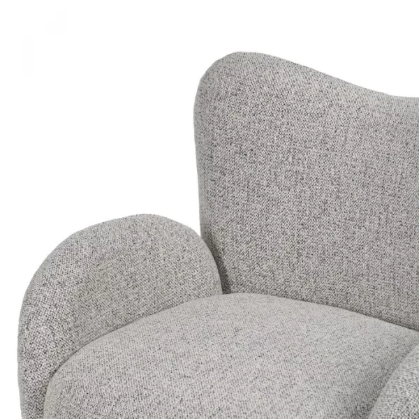SILLÓN JASPEADO TEJIDO SALÓN 78 X 76 X 80 CM - Imagen 6