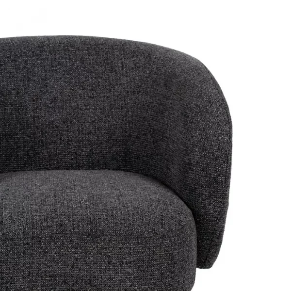 SILLÓN JASPEADO TEJIDO SALÓN 78 X 79 X 77 CM - Imagen 5