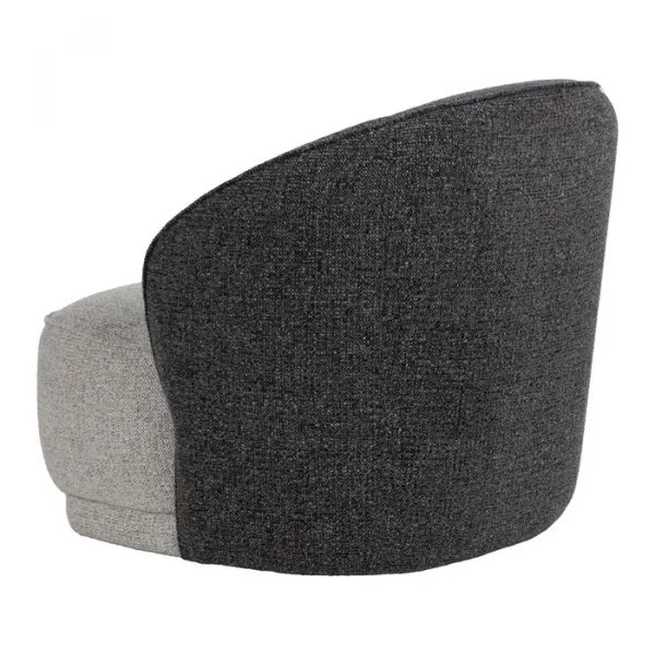 SILLÓN BICOLOR TEJIDO SALÓN 78 X 81 X 74 CM - Imagen 4