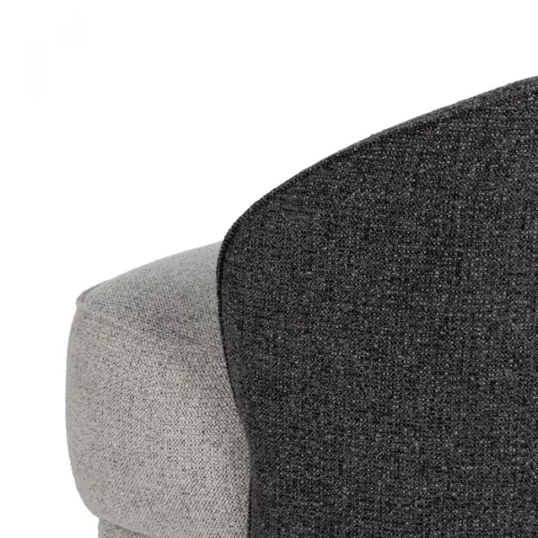 SILLÓN BICOLOR TEJIDO SALÓN 78 X 81 X 74 CM - Imagen 9