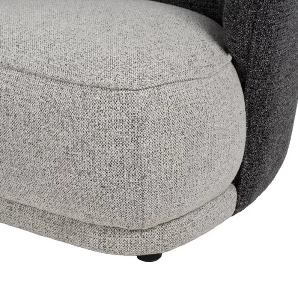 SILLÓN BICOLOR TEJIDO SALÓN 78 X 81 X 74 CM - Imagen 10