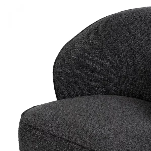 SILLÓN JASPEADO TEJIDO SALÓN 78 X 81 X 74 CM - Imagen 6