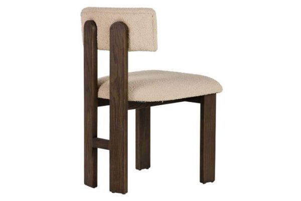 SILLA MADERA FRESNO BEIGE 48x53x78 CM - Imagen 5