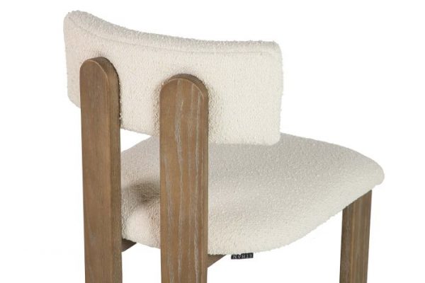 SILLA MADERA FRESNO BLANCA 48x53x78 CM - Imagen 3
