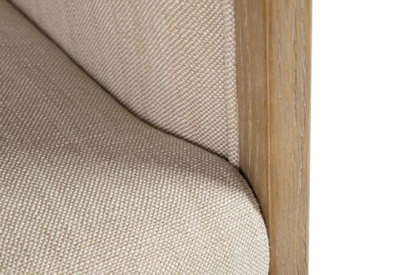 BUTACA MADERA FRESNO BIEGE 62x64x78 CM - Imagen 3
