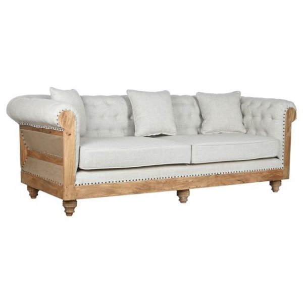 SOFA POLIESTER 225X87X79 3 COJINES - Imagen 2